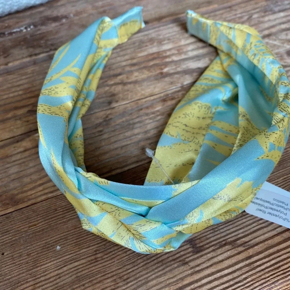 NWT Anthropologie Palm Twist Headband - Picture 3 of 5